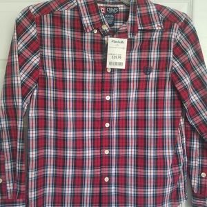Boys Chaps Red Shirt, Size 10-12